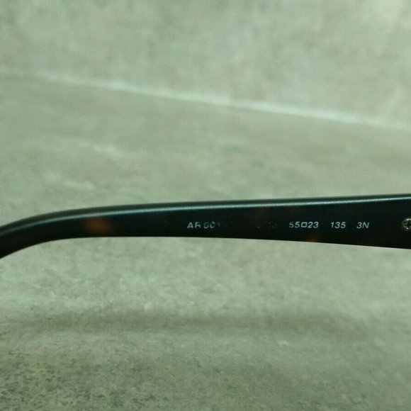 Authentic Giorgio Armani 55*23*135* 3n Designer Sunglasses/Eyeglasses Frames Blk - Picture 6 of 7